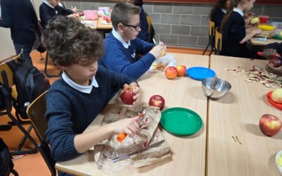 Réviser les proportionnalités en faisant une compote de pomme P5B