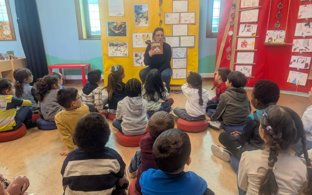 Sortie à la bibliothèque pour les M2B